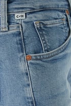 بنطال جينز دافني قصير